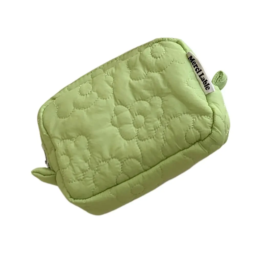 

Новая большая вместительная косметичка, хлопковые клатчи, портативная сумка для стирки, мягкая косметичка с цветком, дорожная сумка