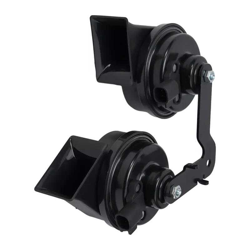 

Efficientt-Car Air Electric Super Loud Snail Horn Double Tone Whistle Sound 1622755-00-B,1109660-00-A For Tesla Model 3 2017-202