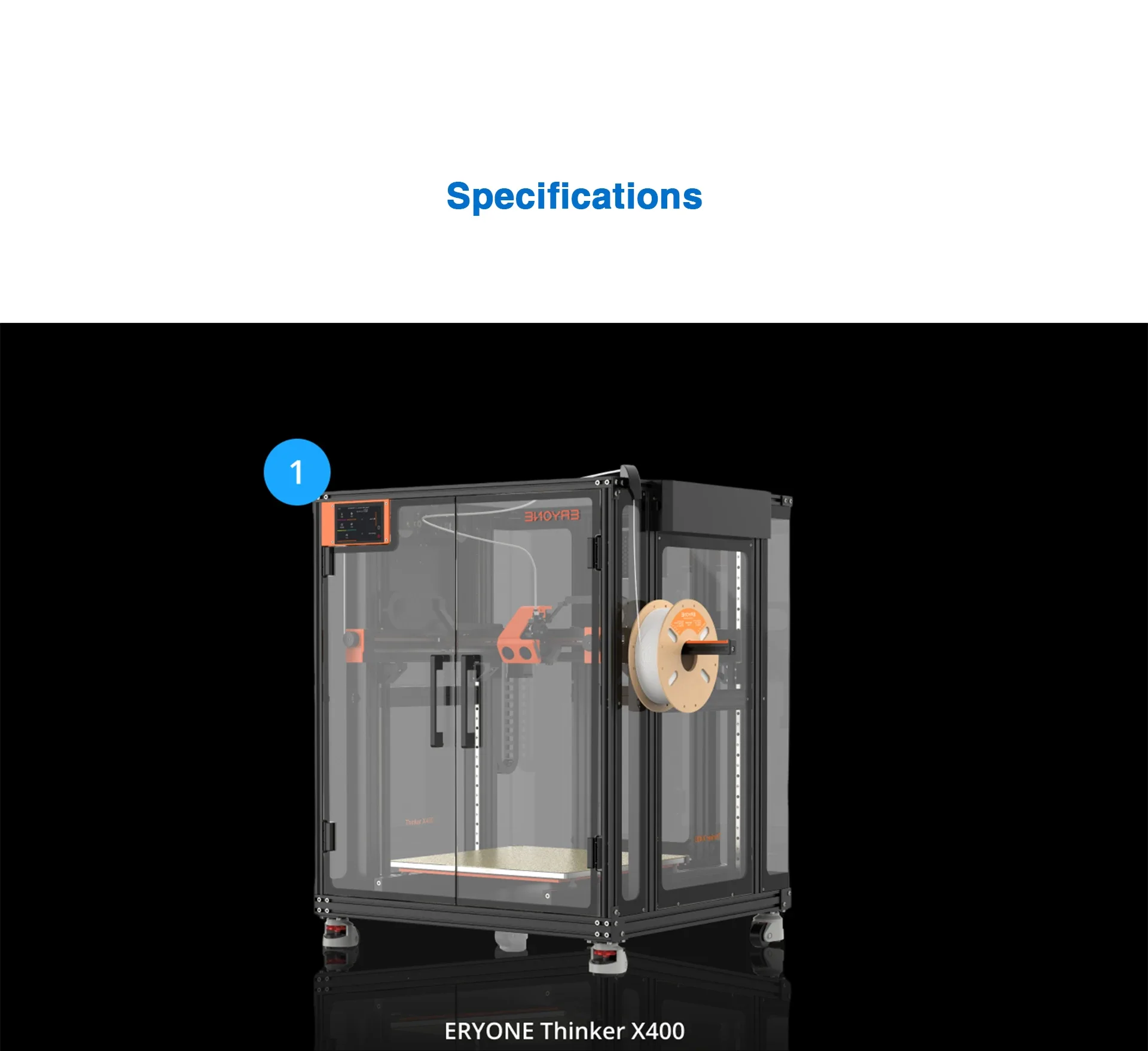 

ERYONE Hyper Speed 3D Printer Thinker X400