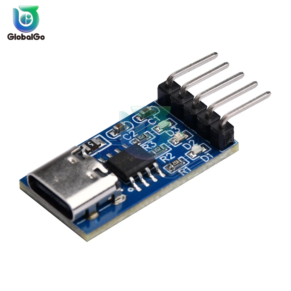 Type-C TYPEC USB To TTL Serial Port CH340N Module Board DC 5V/3.3V Upgrade MCU Download Brush Machine Line Smart Electronics