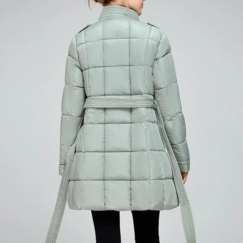 2025 neue Winter Mode Elegante Frauen Baumwolle Jacke Kalt-Beweis Warme Outdoor Casual Temperament Mantel Frauen Baumwolle Jacke