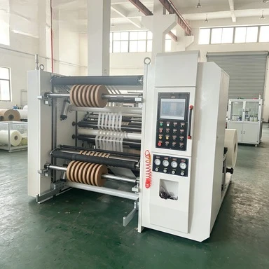 Leading Brand Slitting Rewinding Machine Adhesive Tape BOPP Tape Slitter Rewinder Roll Cutting Equipment for Packing  