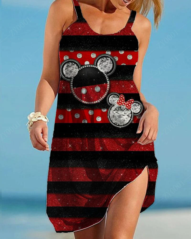 Vestido de playa 2022 nuevo Hit Disney elegante Casual vestidos de mujer para mujeres 2022 diseñador de lujo vestidos de fiesta de graduación falda