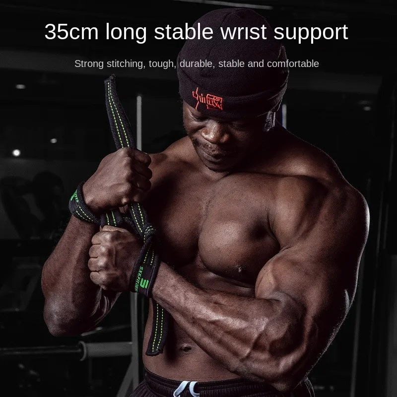 Weightlifting Straps for Deadlift Powerlifting Bodybuilding Strength Training Lifting Straps Professional Gym Fitness Wrist Belt