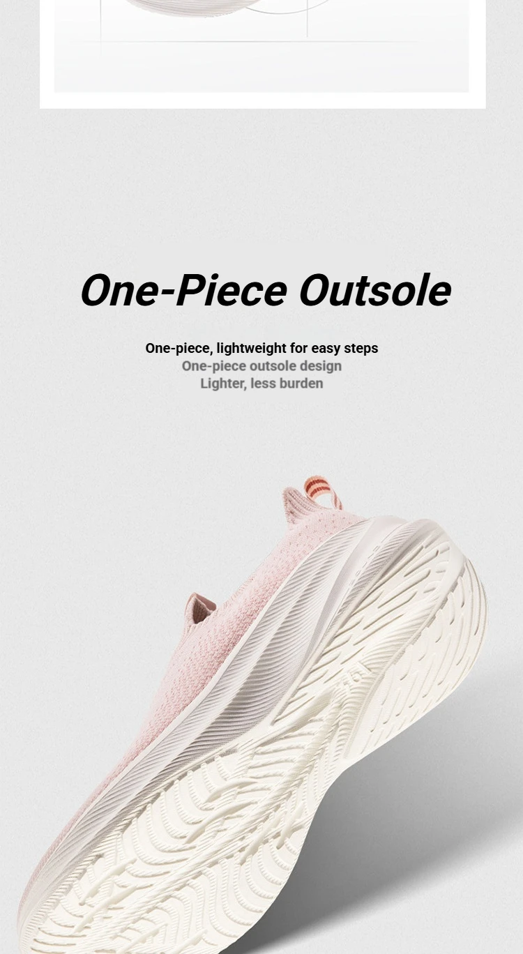 361 Degrees Fengye 5.0 Slip-On-Laufschuhe, leicht, verschleißfest, stoßdämpfend, atmungsaktiv, weich besohlte Turnschuhe 682632242 – Detail 13