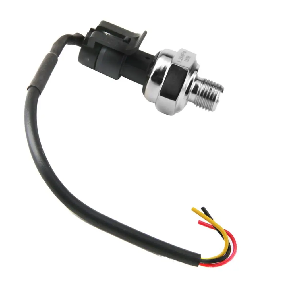 

Oil Pressure Transducer Sensor 1.3cm Screw Digital Meter Fuel Pressure Measurement Gauge for Car and Motorcycle