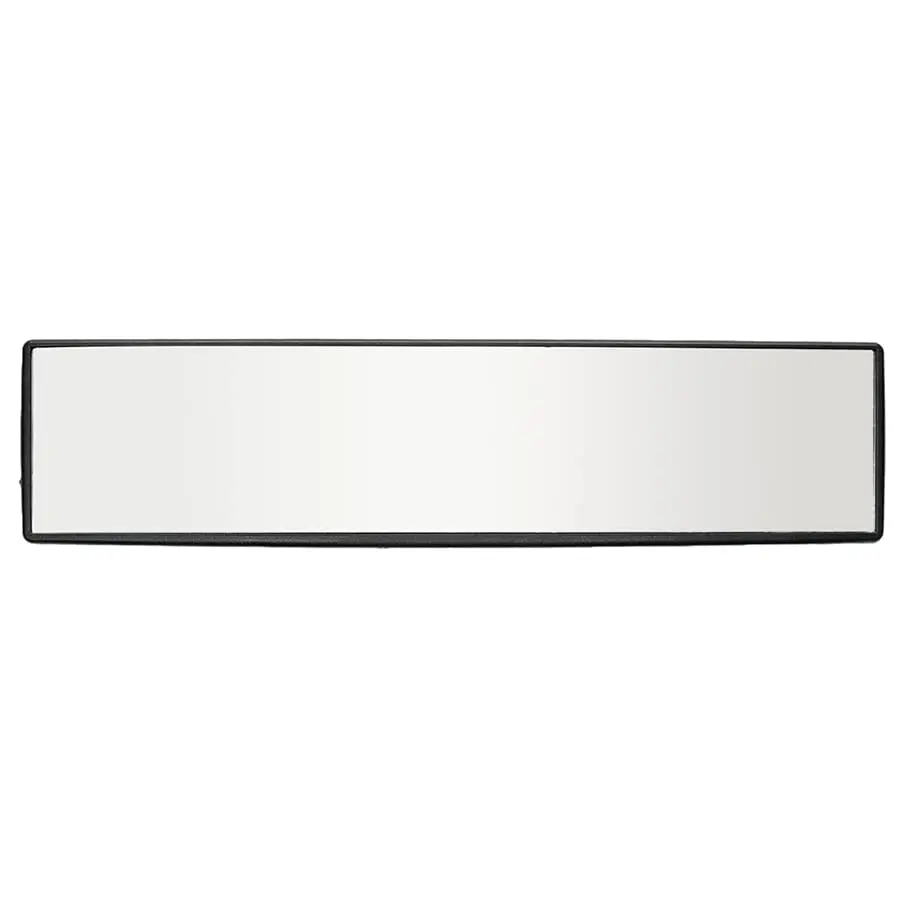Universal Car Interior 300mm Wide Angle Convex Panoramic Rearview Mirror Clip-On