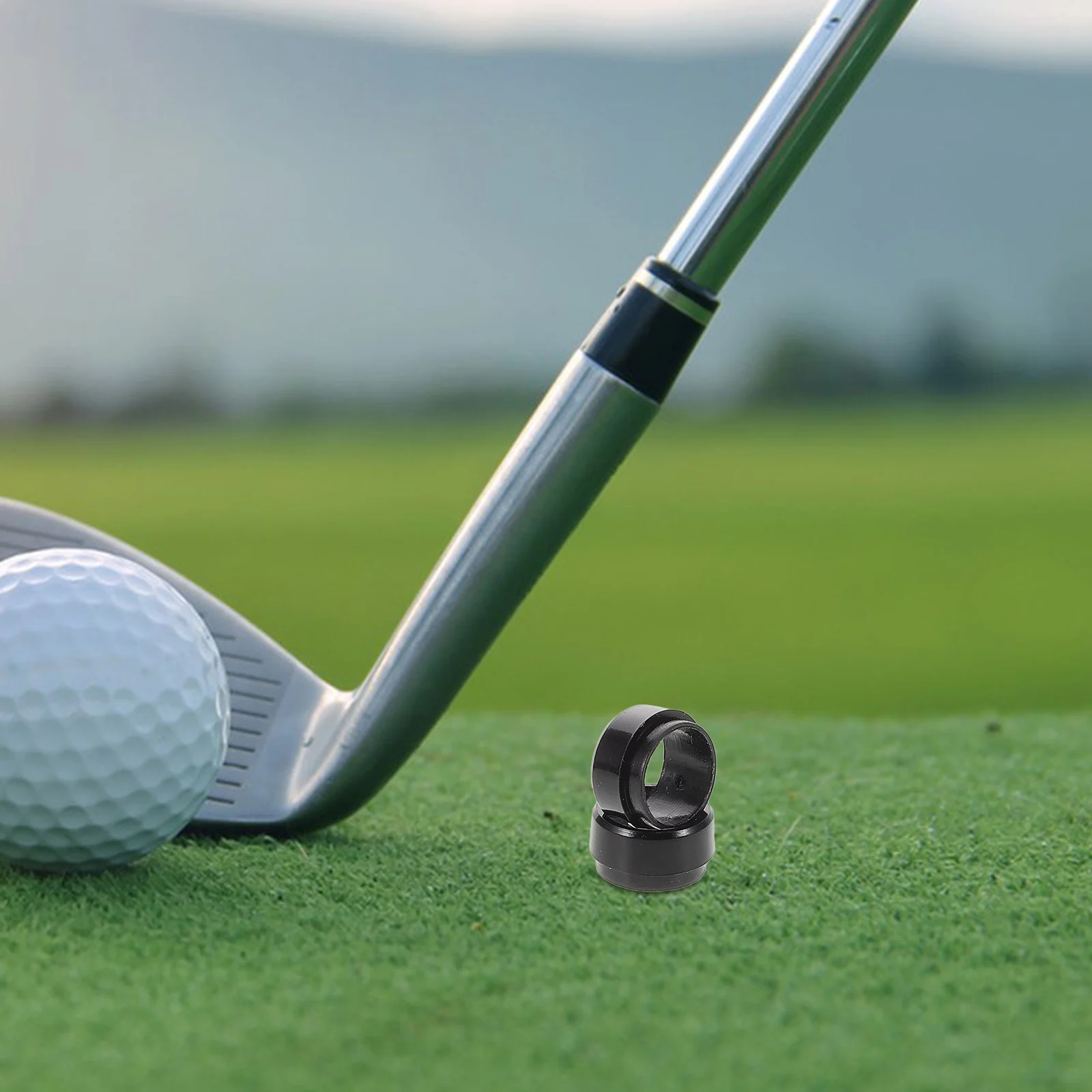 

5pcs Golf Club Ferrules Wear-Resistant Protection Covers For Putter Shaft Mallet Clubs Smooth Easy Use Light Practical Golfing