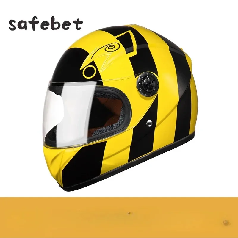 New Kids Child Scooter Helmets Cute Cartoon Electric Motorcycle bicycle Motocross Protection 3-12Years Old kid Children's Helmet image 5