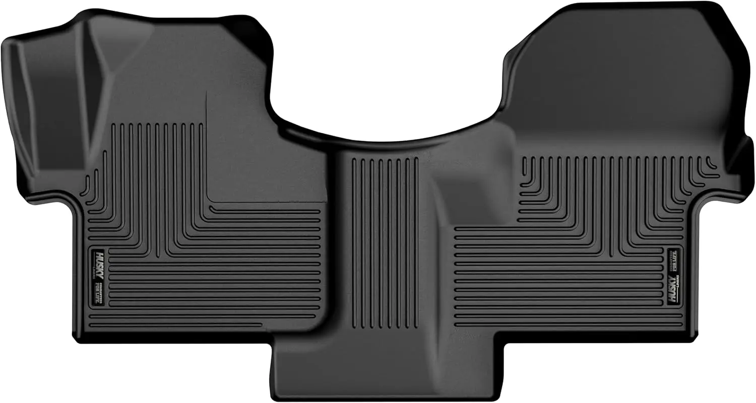 

Universal Car Floor Mats for Mercedes-Benz Sprinter 2019-2025, Front Row Black Set - Durable Protection