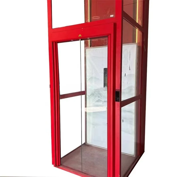 New Home Hydraulic Stair Lift Elevator Mobile App Control Steel Construction 400kg Load Capacity for 2-3 Floors House Made China