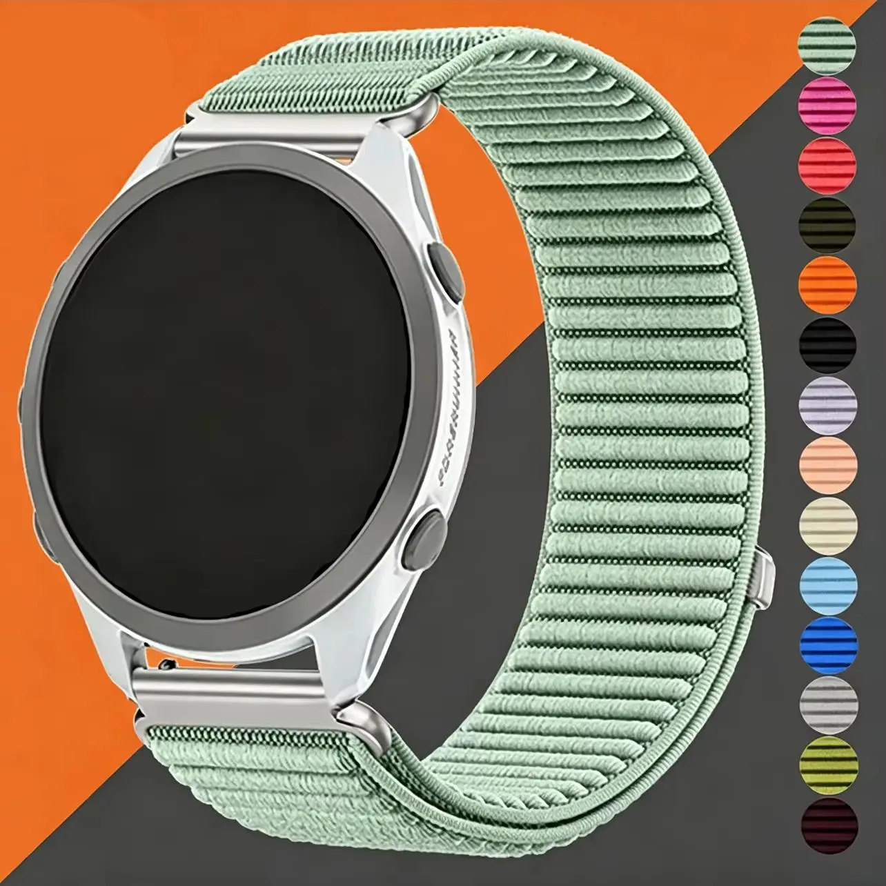 �y�Z�[�����z18mm 20mm 22mm �i�C�����X�g���b�v Garmin Forerunner 170 70 245 255 570 165 265 55 Venu 4 45/41mm �u���X���b�g Garmin Active 6 5 �p �����o���h