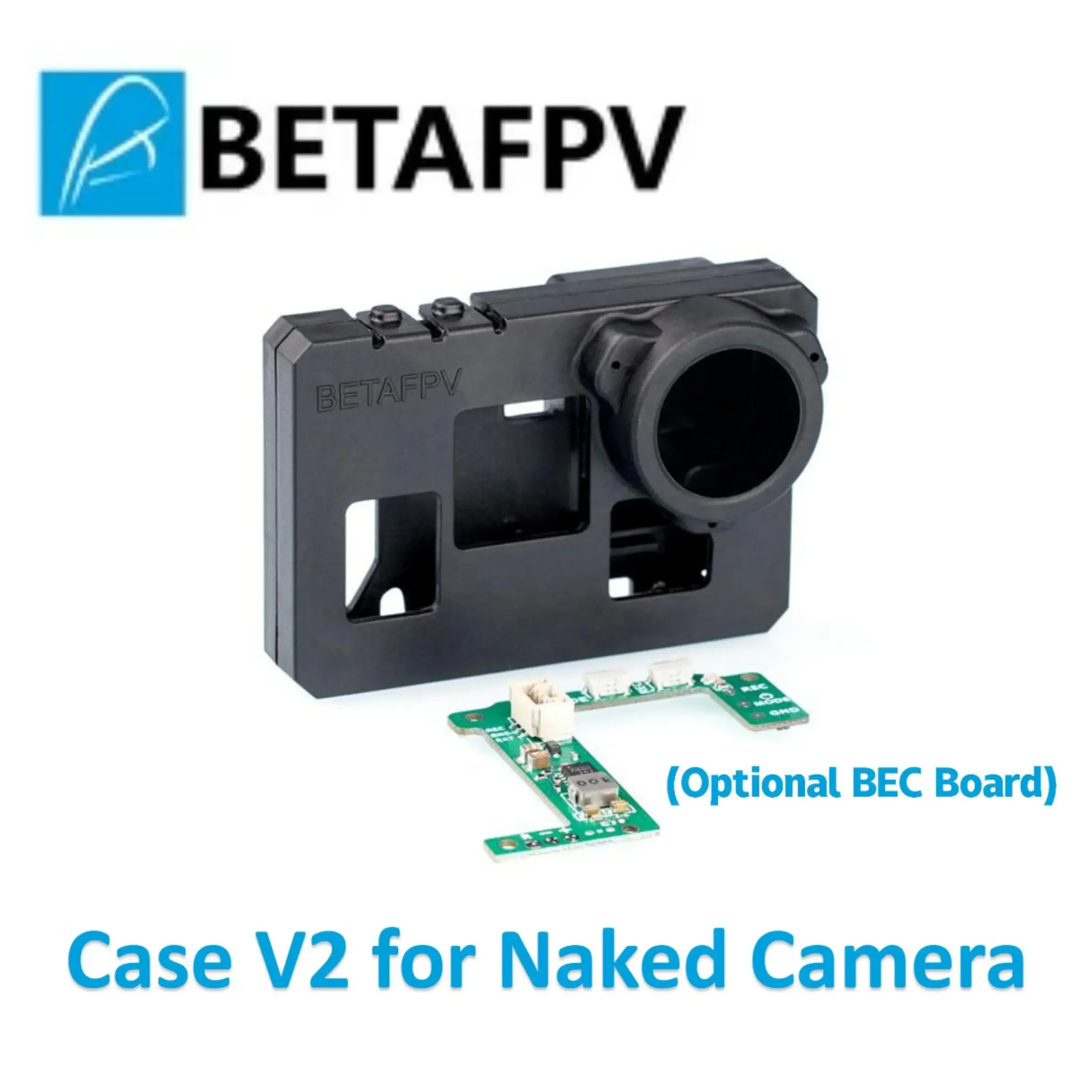 BETAFPV Case V2 per fotocamera nuda con custodia protettiva per scheda BEC per GoPro Hero 6/7 materiale leggero e durevole