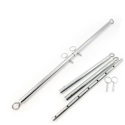 Removable Stainless Steel Spreader Bar for Sex Hand Cuffs Ankle Cuffs BDSM Slave Cosplay Costumes Bondage Set 18 Adults Sex Toys