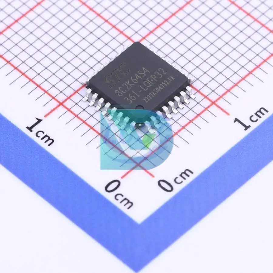 STC8C2K64S4-36I-LQFP32 LQFP-32(7x7) ไมโครคอนโทรลเลอร์ชิป (MCU/mpu/soc) ใหม่ดั้งเดิม