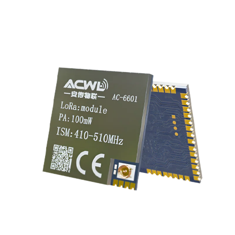 AC6601-2W LoRa 2W RF Module, 8km Range, -148dBm Sensitivity, Star Network for IIoT/AMR