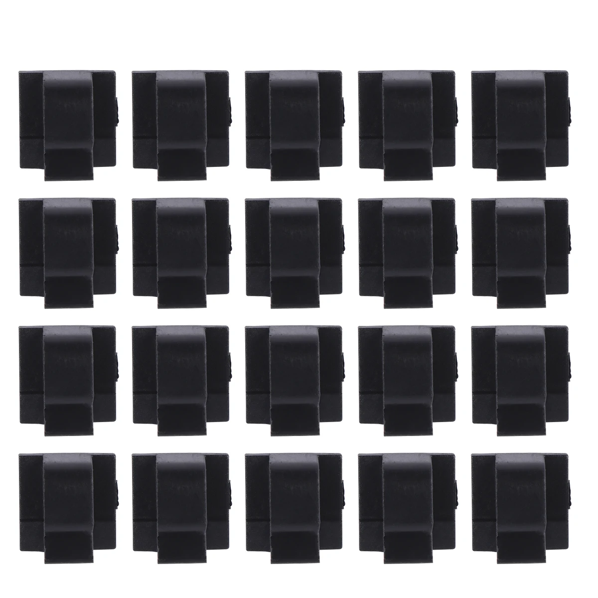 

100pcs Self Adhesive Cable Clamps Strong Grip Wire Management Holder for Cord ganizer Easy Remove Reusable Clips for Home Office