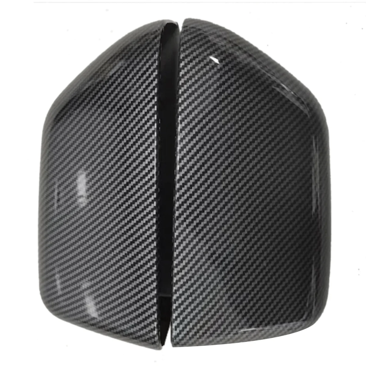 

Car Side Mirror Cover for Ford F250 F350 F450 F550 2017-2023 Upper Half Mirror Housing HC3Z-17D743-CA Carbon Fiber-A51K
