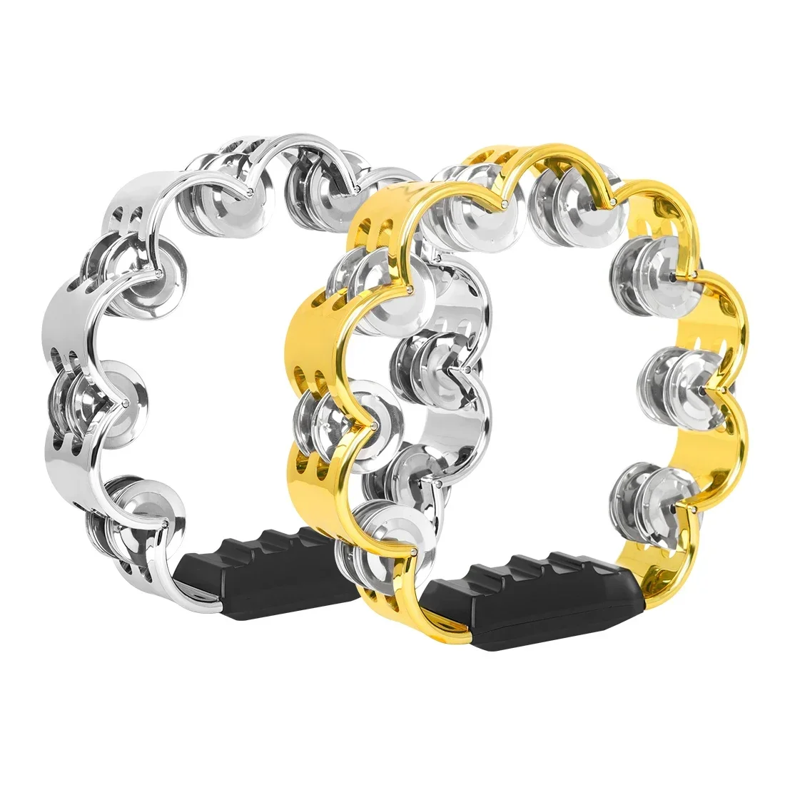 أجراس يد مزدوجة للأطفال ، الدف الفضي البرقوق ، آلات القرع ، KTV ، جرس يد الحفلة ، لعبة الموسيقى التنويرية #1