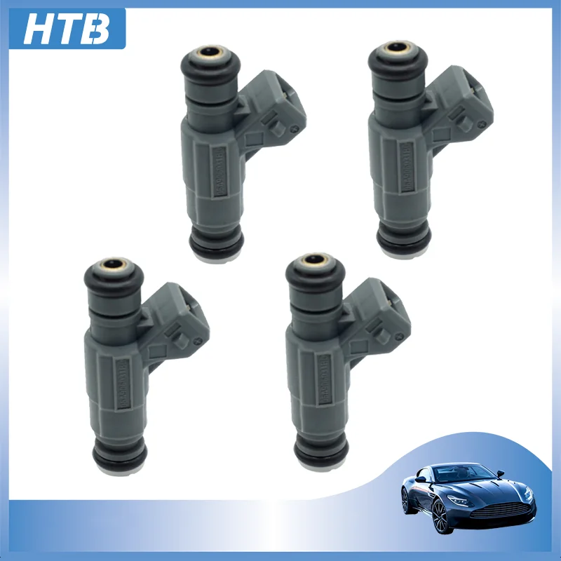 HTB 4PCS 0280156063 06A906031BC FJ896 Fuel Injectors For Au-di A3 TT Quattro 1.8L L4 2003-2006 3.2L Quality Injection