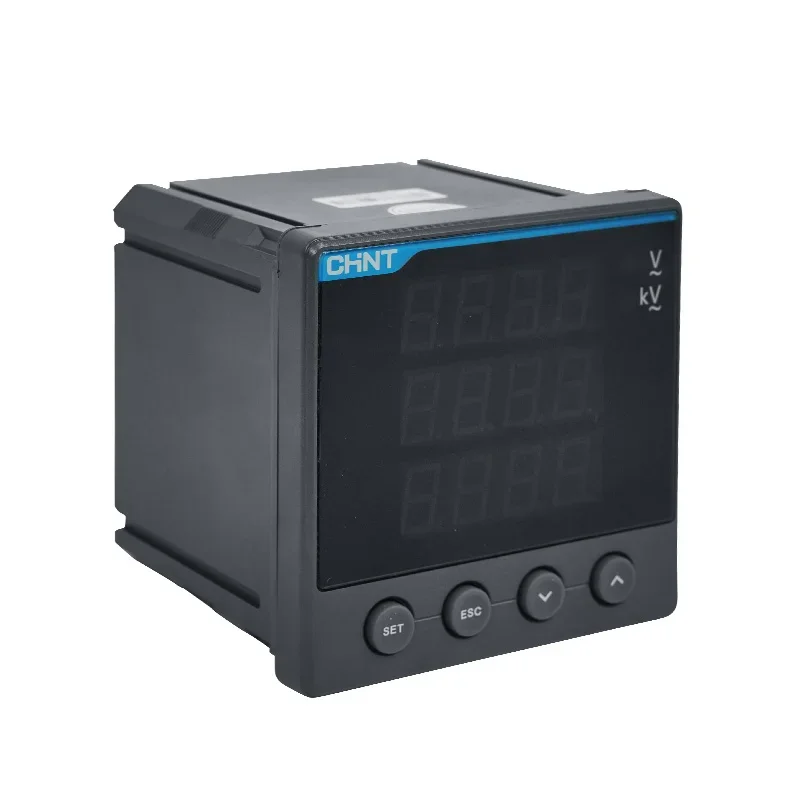 

CHINT Single Phase Power Meter Logger PZ666-2 Energy Panel Factory Price Digital Voltmeter