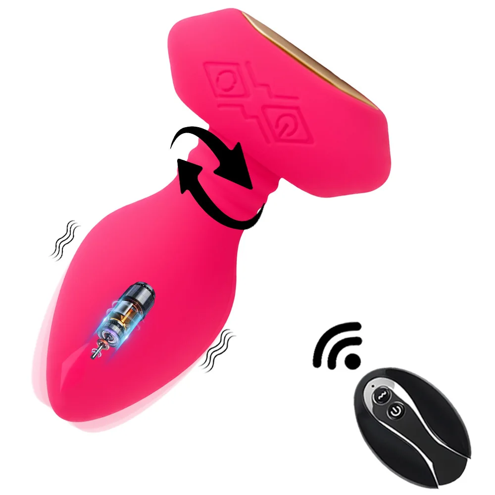 App controle remoto sem fio sílica gel butt plug homem massageador de próstata feminino vagina masturbador para adulto brinquedo sexo feminino gay
