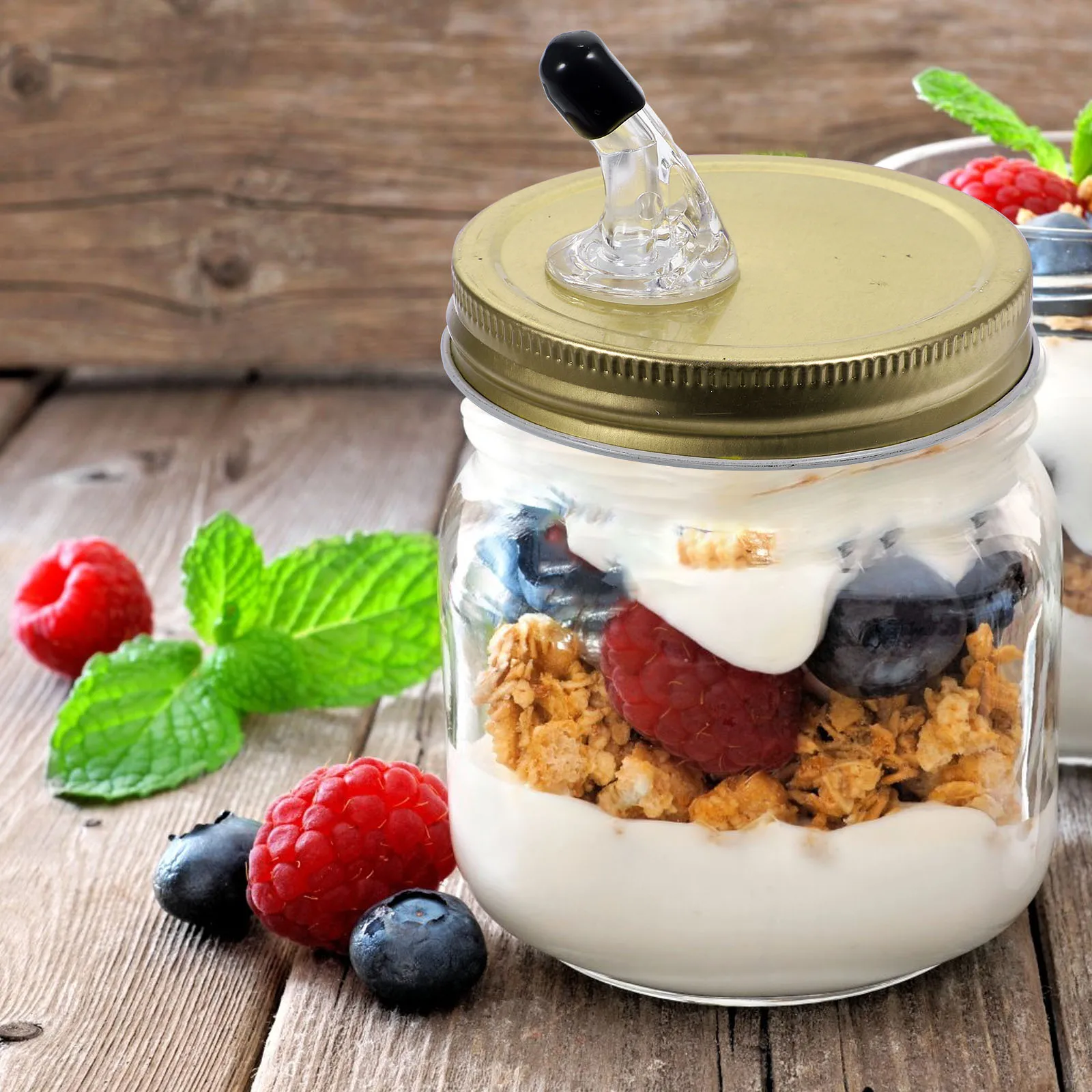 

Mason Jar Pour Spout Wide Mouth Dispenser Pourer Soy Sauce Vinegar Oil Bottle Spout Pouring Lid Mason Jar Lids