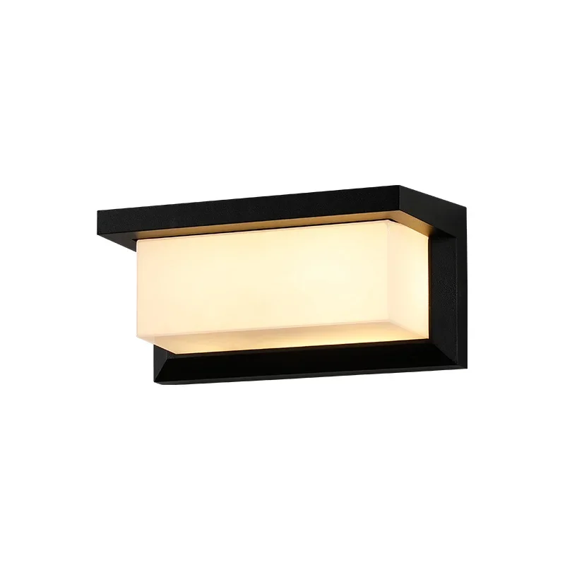 Imagem -06 - Lâmpada de Parede Exterior Led Jardim Lâmpadas Applique 220 v