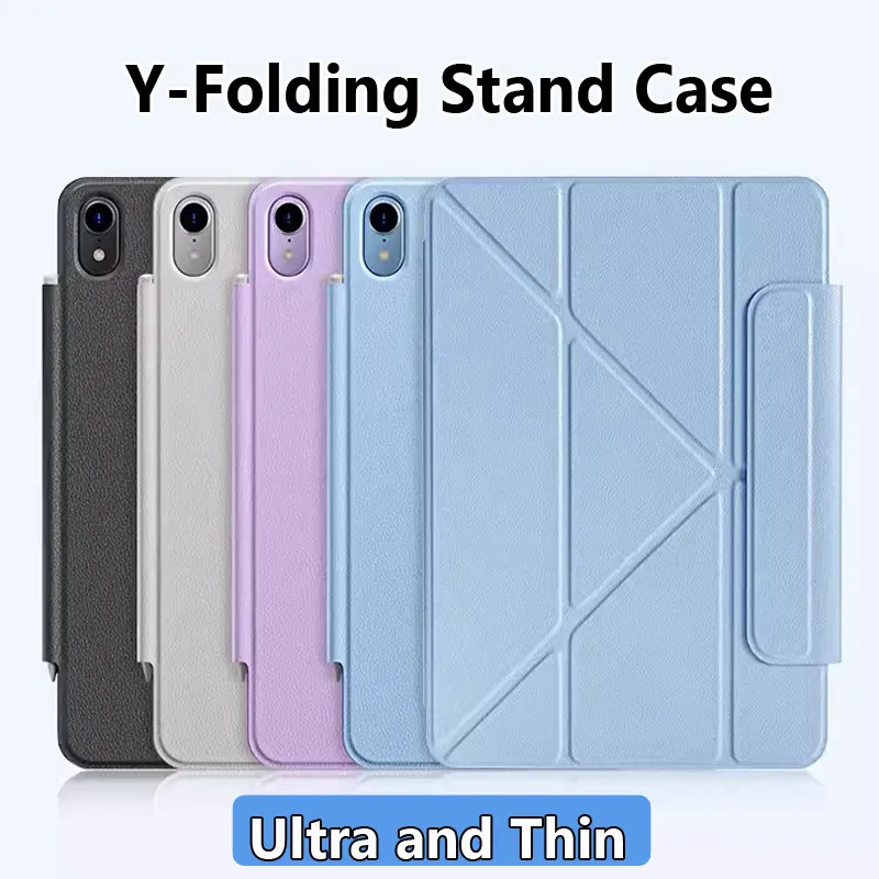 

Y Fold Magnetic Case for Ipad Pro 11 2022 2020 2018 Air 5 Air 4 10th 10.9 Pro 12.9 2021 for Ipad Mini 6 Ultra Thin Cases Cover