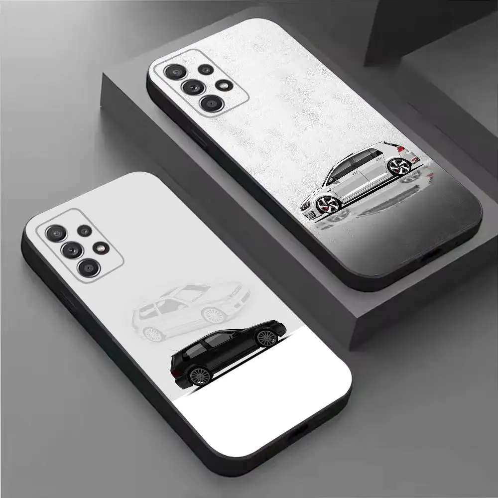 

The Car Pocket Rocket G-Golf Phone Case For Samsung S26,25,24,21,22,21,20,10,9,8,7,6,5,Ultra,Plus,Fe,Lite Black Shell