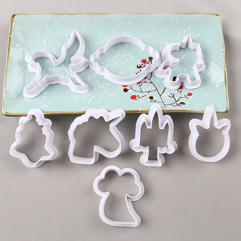Unicorn Cake Cutter Cookie Biscuit Mold Kitchen Fondant Decorating Tools