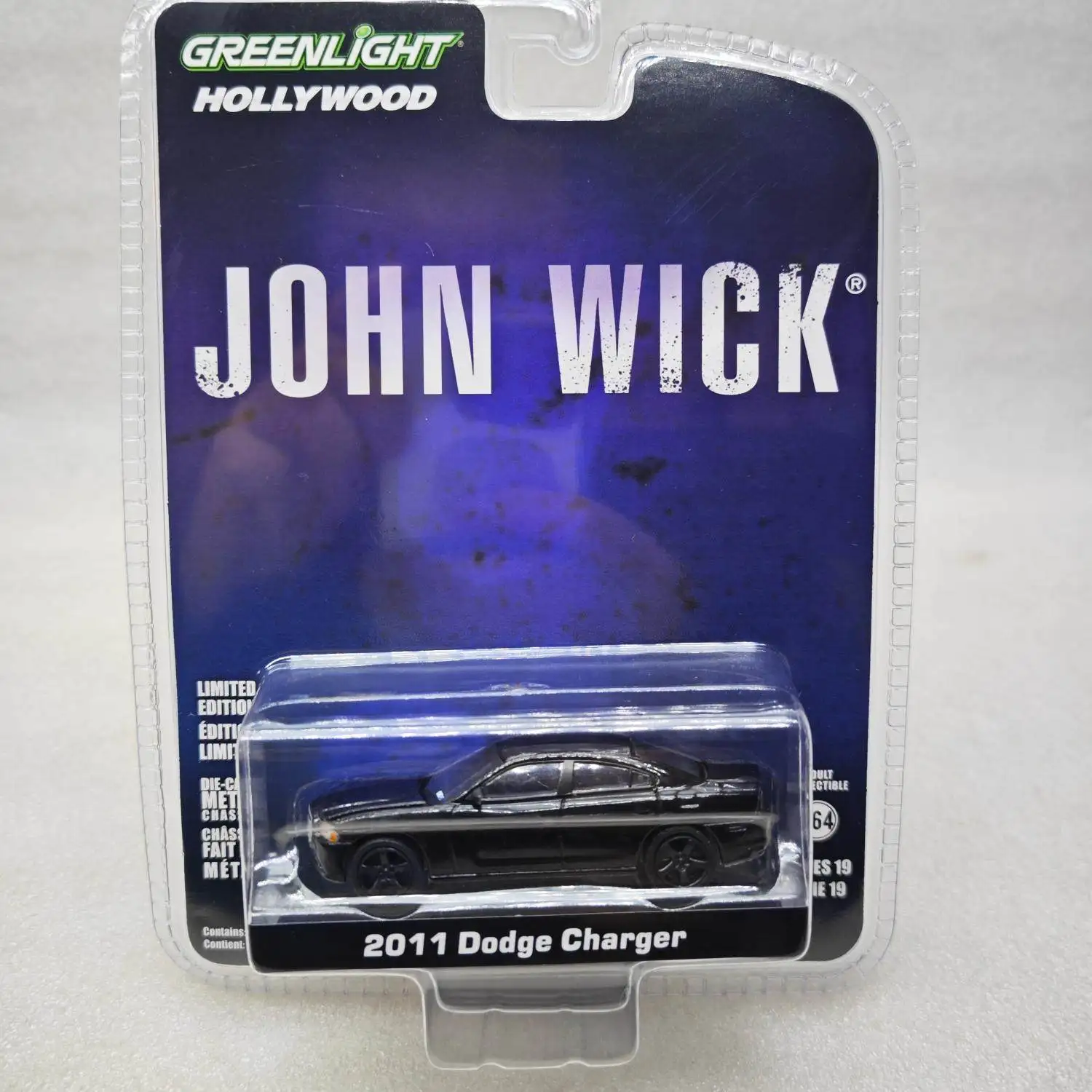 

GreenLight 1:64 Hollywood 19 -John Wick (2014) - 2011 Dodge Warhorse SXT 44790-E Diecast Alloy Car Model Collectible