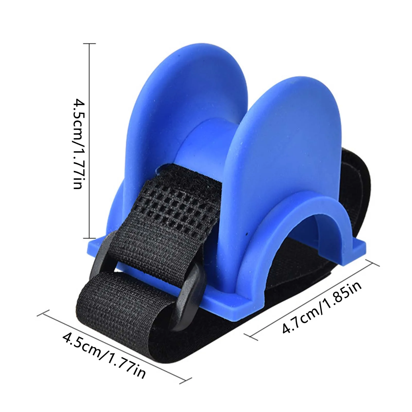U-Shaped Boat Fishing Rod Holder with Sturdy Construction TPE Fishing Baits Keeper Suitable for Kayak Marine  Fishing view 5