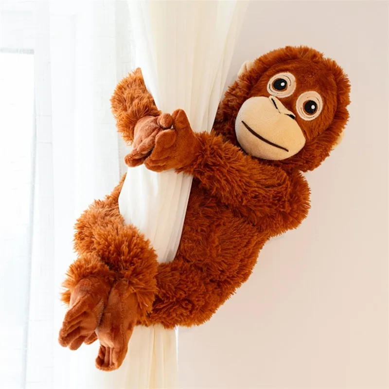 

66cm Gorilla Plush Toy Cartoon Chimpanzees Stuffed Animal Doll Cute Monkey Shoulder Bag Room Decor Toy Birthday Christmas Gifts