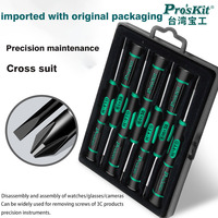 proskit 7pcs Small cross shaped screwdriver precision screwdriver clock glasse notebook disassembly screwdriver SD-081A