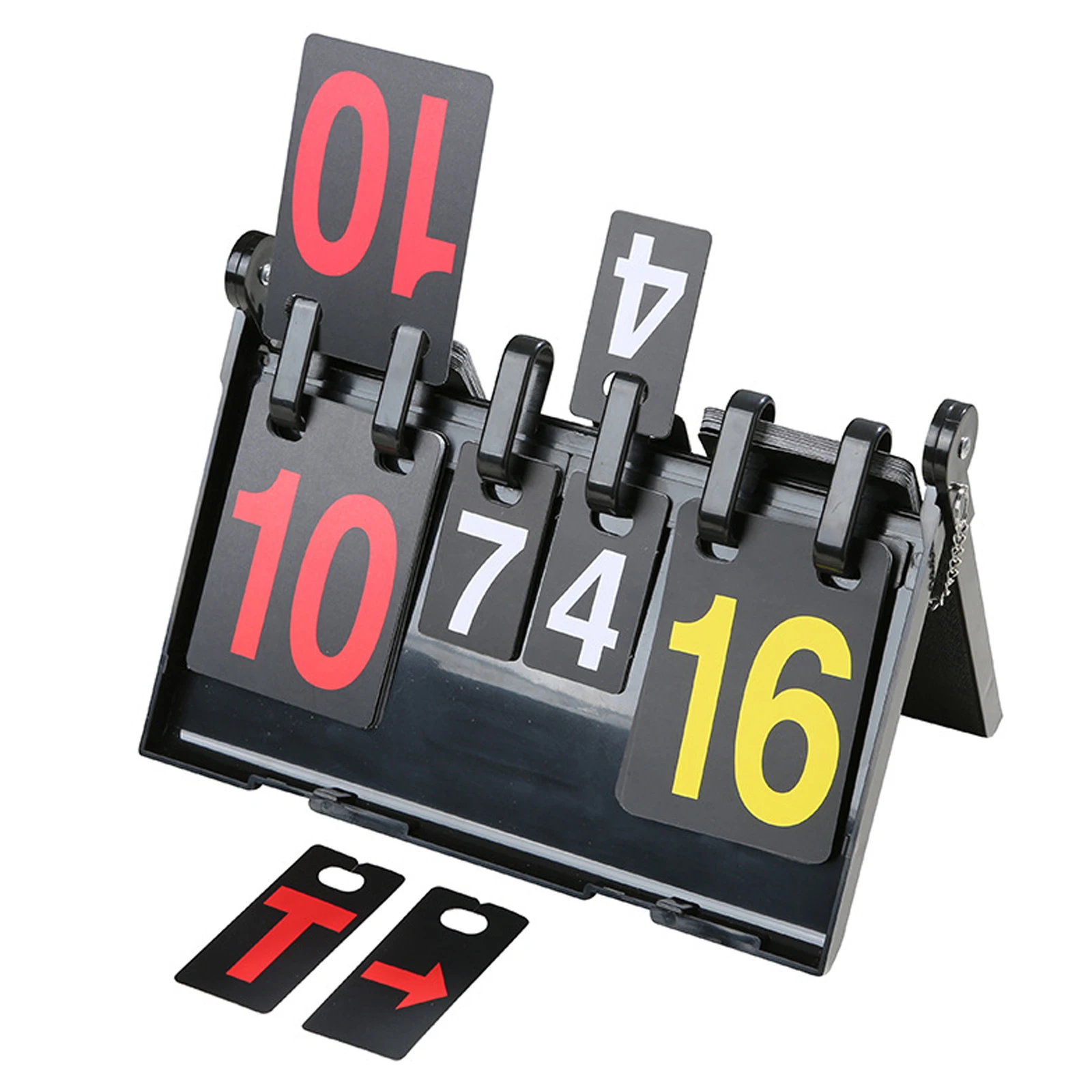 Convenient Folding Scoreboard Waterproof Portable Scoreboard Score Flipper for Volleyball Ping Pong Cornhole Baseball Games - view 2