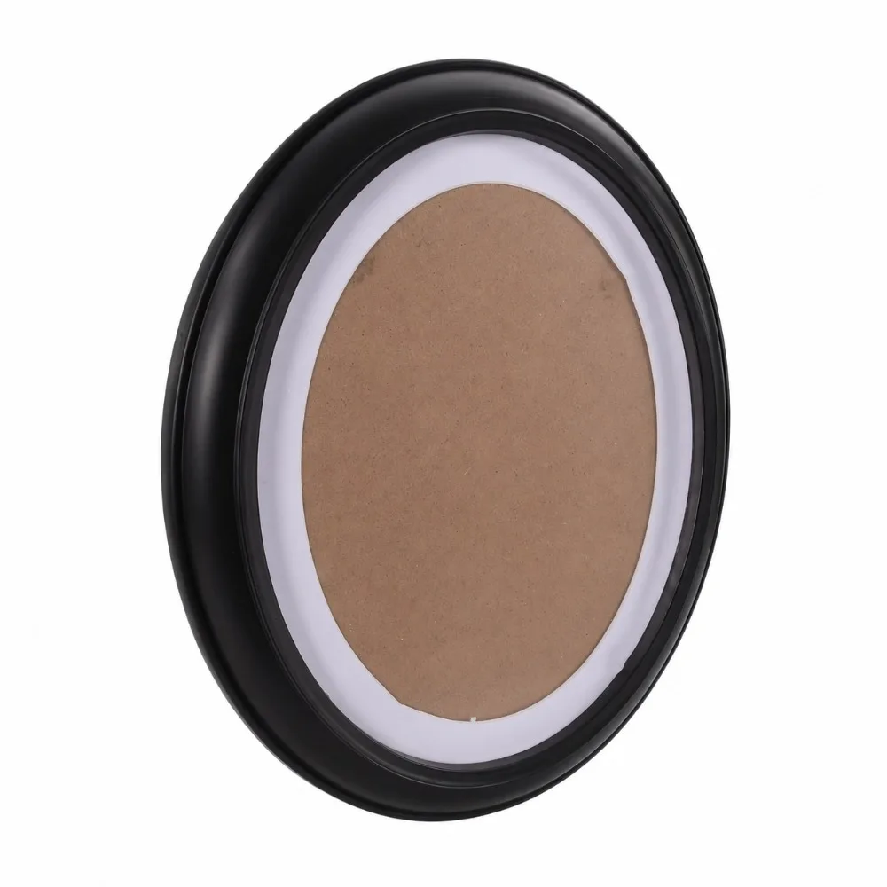 Classic Solid Wood Oval Picture Frame, Wall Mounted