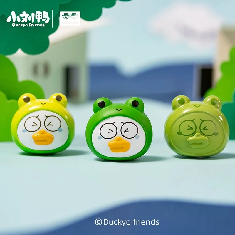 Duckyo Friends Animal Series Candy granuli Blind Box Mini Anime Figure Guess Bag ornamento figurine Home Decor Dolls