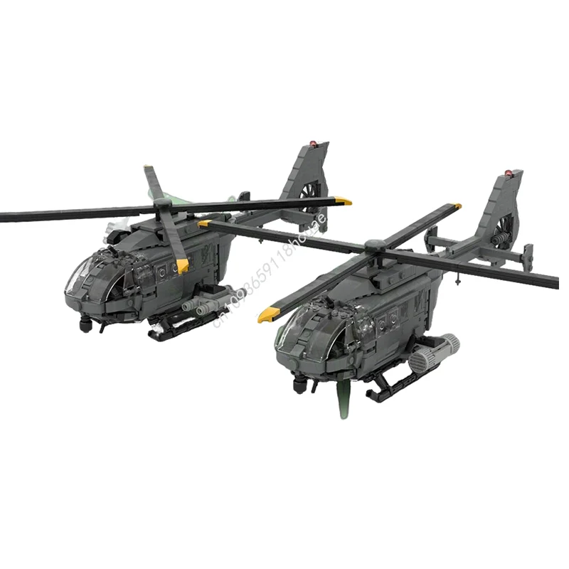 779pcs MOC Creator Expert Airbus M UH 1 Scale Model Building Blocks Architecture Toys Festival Gifts Creative Education Brick