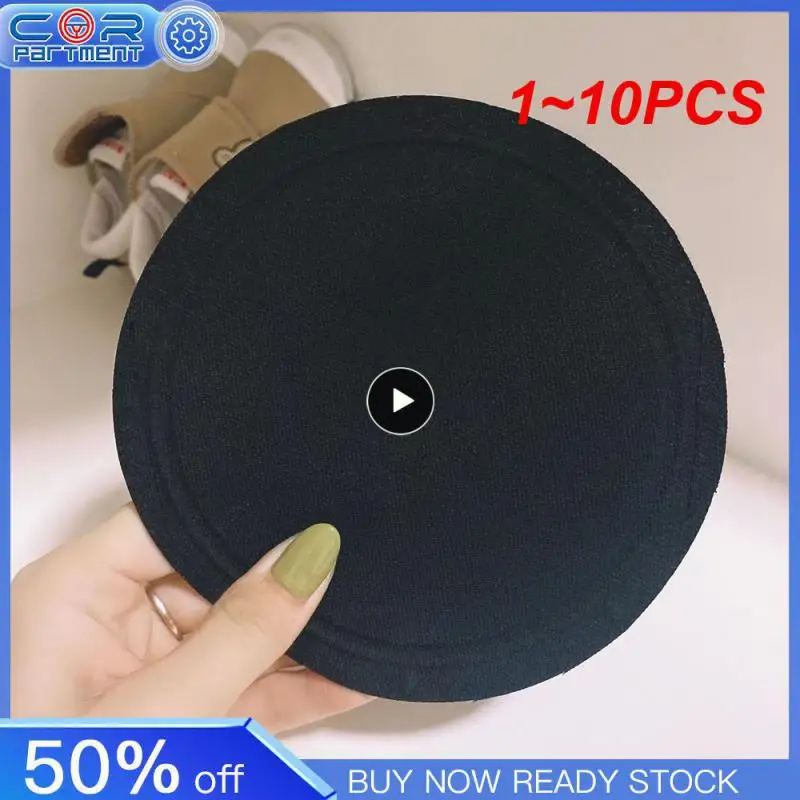 1~10PCS Inch 8 Hole Sponge Interface For Sanding Pads Hook & Flocking Cushion Polishing Buffering Pad Self-adhesive Disc