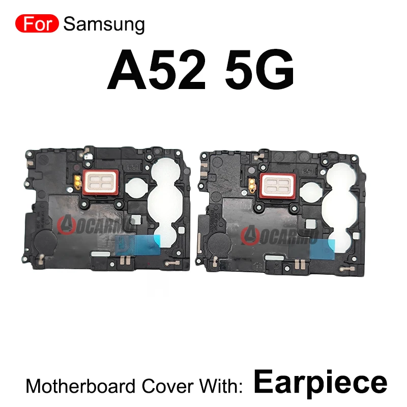 Motherboard Main Board Cover With Earpiece Speaker Flex Cable Loudspeaker For Samsung Galaxy A52 5G Repair Replacement Parts