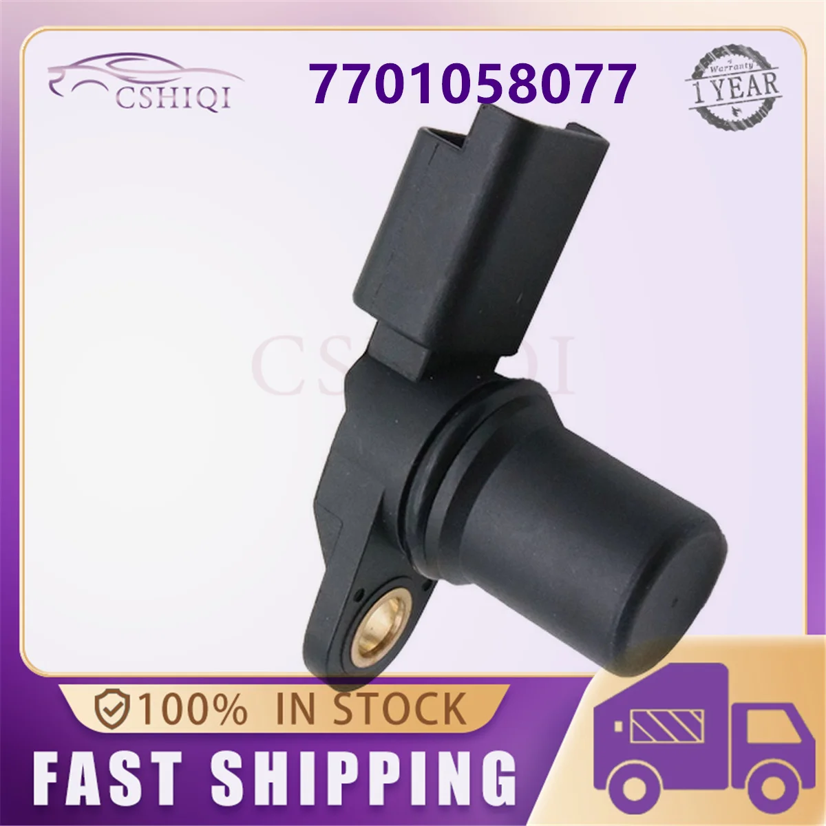 

7701058077 Camshaft Position Sensor For Renault Clio Grand Scenic Kangoo Laguna Megane Master Modus Symbol Twingo 8200033686