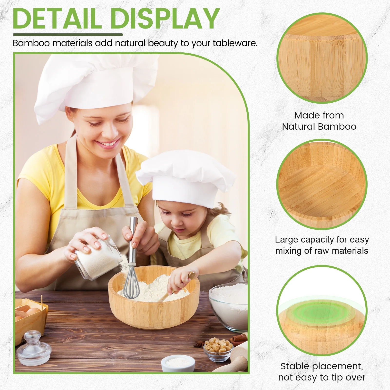 Bamboo Salad Bowl Multipurpose - огляд і ціна Dim Sum Basket