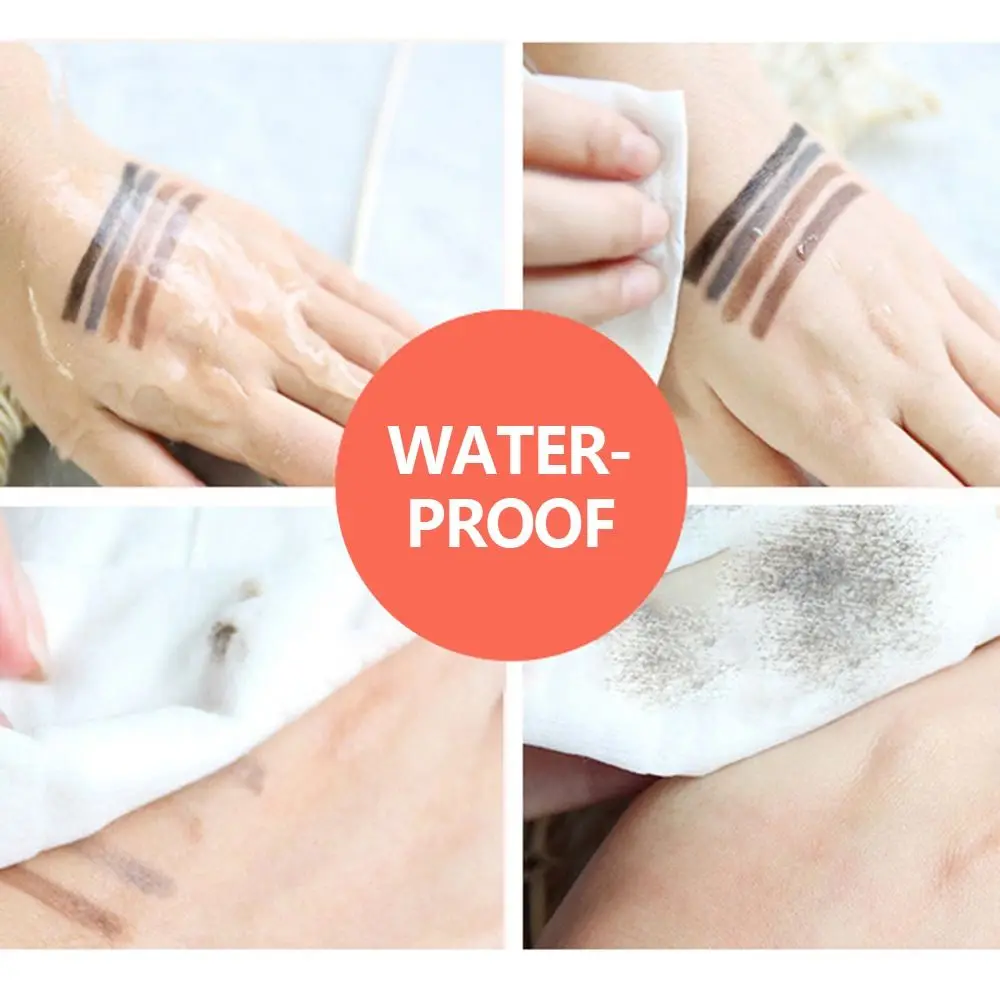 Ferramenta de maquiagem escova de sobrancelha microblading marcador caneta permanente tatuagem caneta olho sobrancelha matiz sobrancelha realçador lápis de sobrancelha com escova