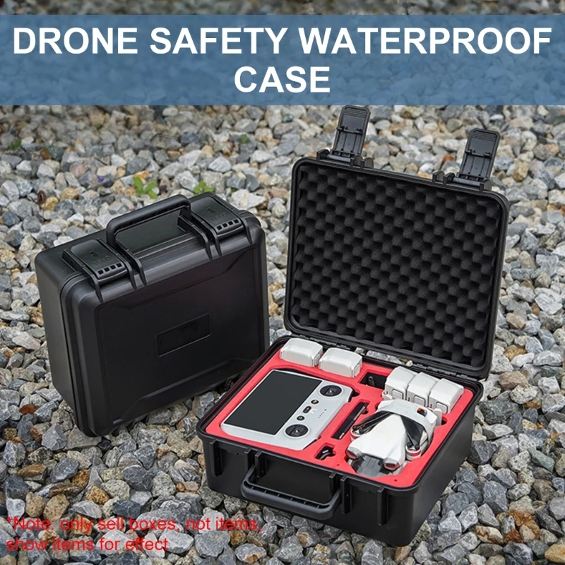 

Heavy Duty Waterproof Case For 3Pro,Flight Case Includes Space For Charging Hubs And Cable Storage Holder