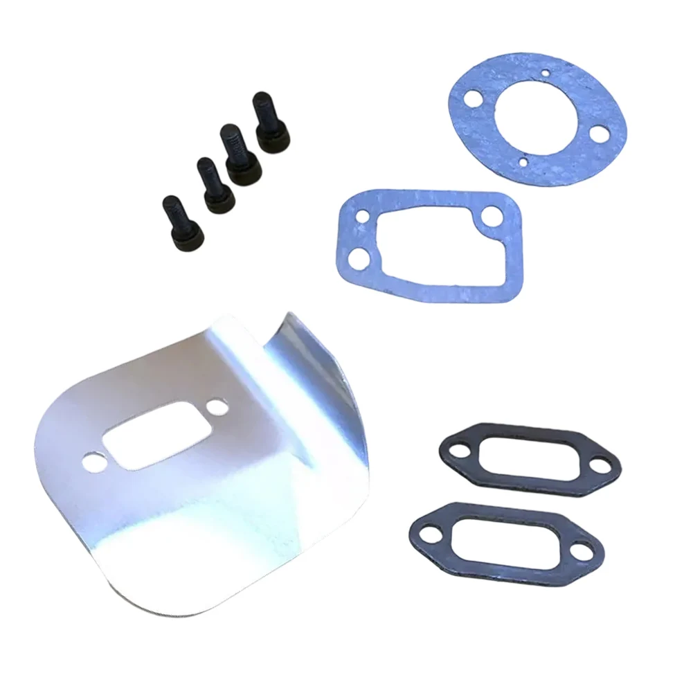 Complete Replacement Exhaust Deflector Bracket Set for Chainsaws Model Numbers Compatible with Model Series of For 61 272