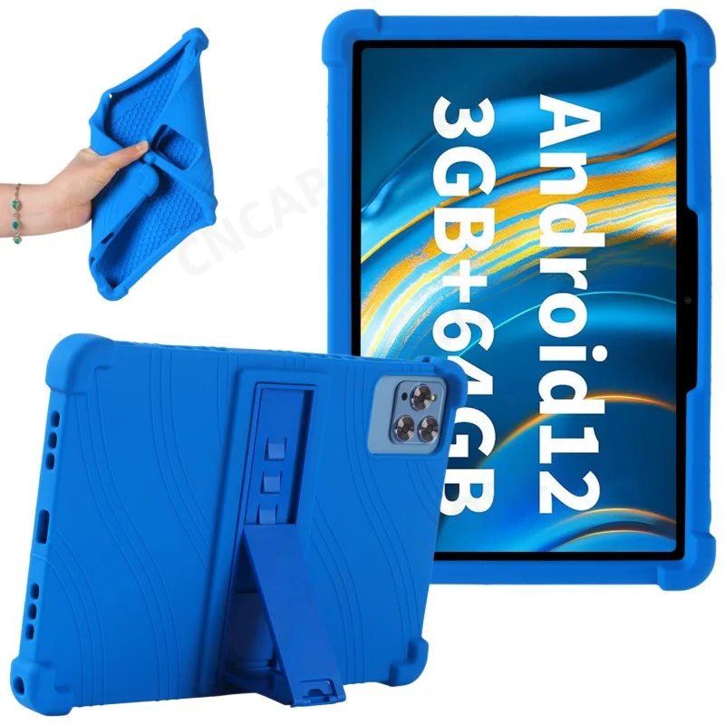 

4 Thicken Cornors Soft Silicon Cover with Kickstand For N-one NPad S Y1 Y Q Air Case 10.1" Tablet PC Shockproof Protective Funda