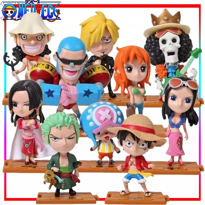 Modèle une pièce dessin animé singe D. Luffy figurine de bureau jeu marchandise boîte aveugle un envoyé au hasard par commande aucune sélection