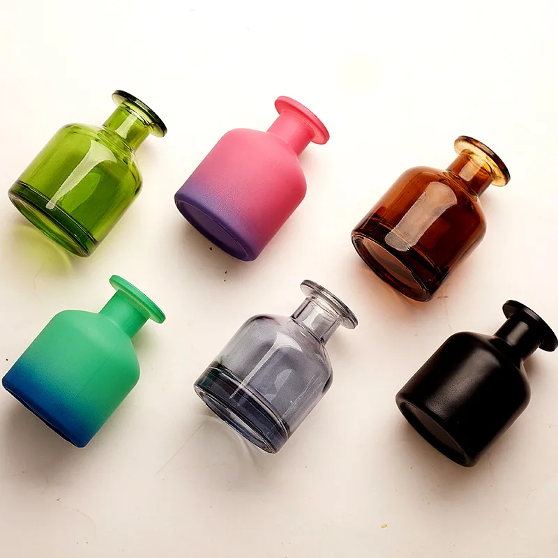 

1PCS 50/150ml Black Fashion Potbelly Aromatherapy Bottle Perfume Oil Glass Bottle Reed Diffuser Bottle for Wedding Decor