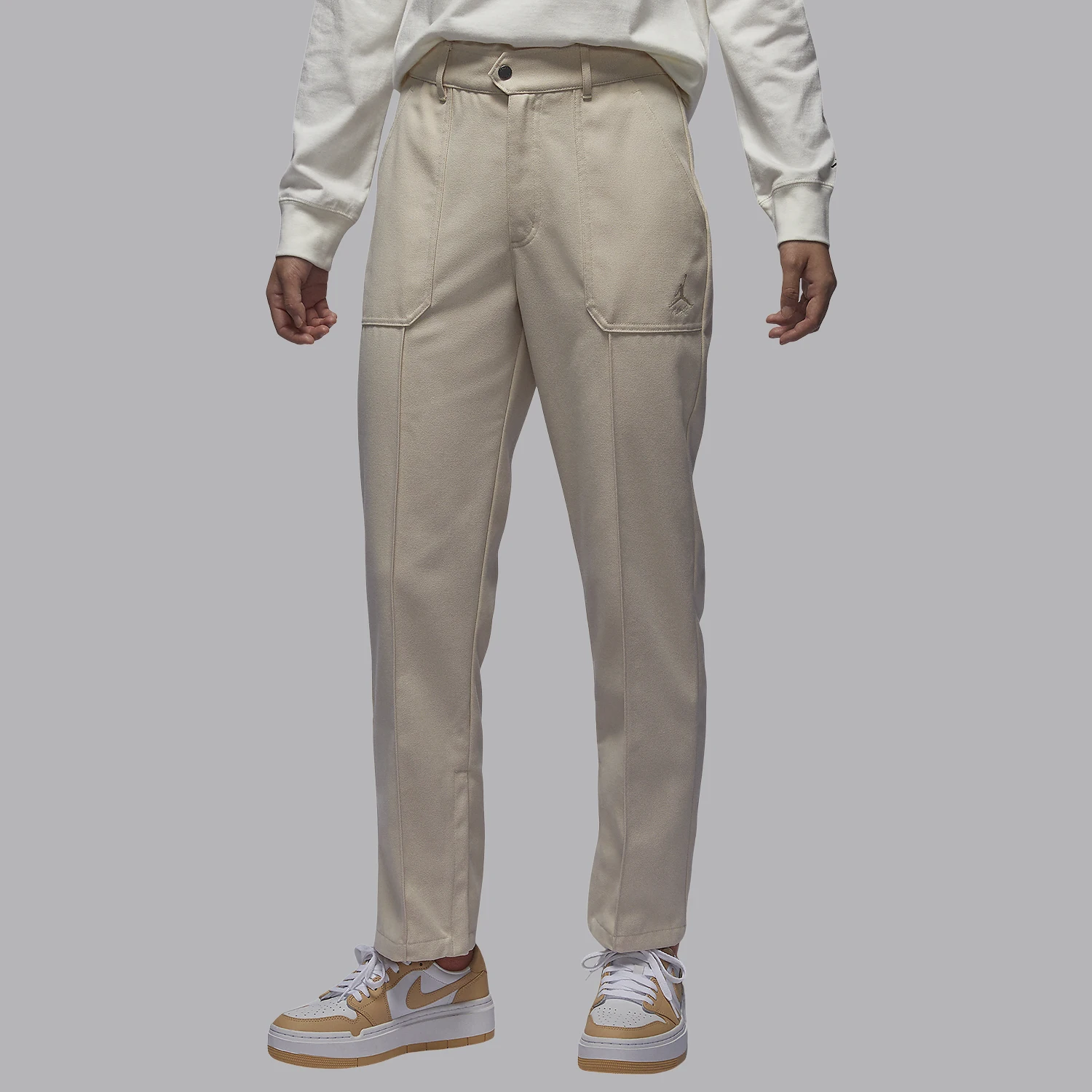 

Оригинальные женские спортивные повседневные брюки прямого кроя Nike JORDAN FN5447-203